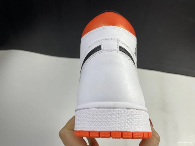 Air High Jordan Retro 555088-180 1 Orange Electro 0119